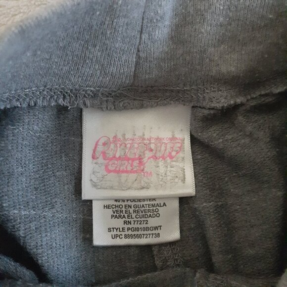 Cartoon Network Powerpuff Girls Girl's Size M (7/8) Gray Pull On Bermuda Shorts - Picture 5 of 9